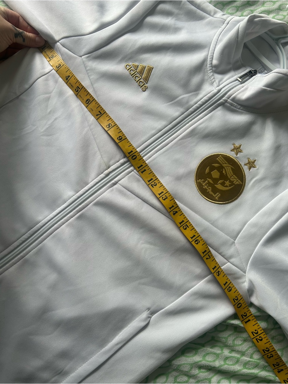 Adidas Algeria World Cup Soccer Zip Training Jacket small - Picture 8 of 11